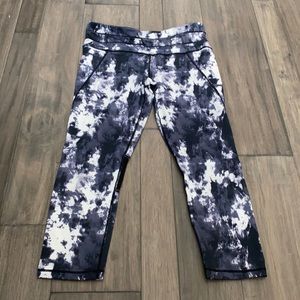 Mono B Pants‎ Leggings Gray/White | Size: L
